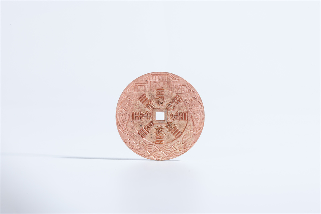 山鬼(龙纹刻花3.3厘米铜版)qy501090849